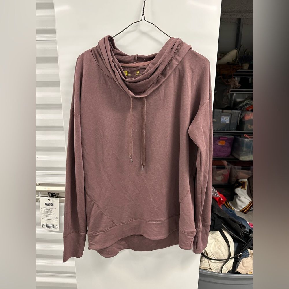 Mauve oversized Hoodie